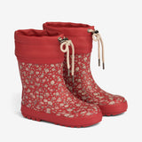 Wheat Footwear Termo Gummistøvel Print Rubber Boots 2077 red flowers