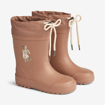 Wheat Footwear Termo Gummistøvel Solid Rubber Boots 2021 old rose