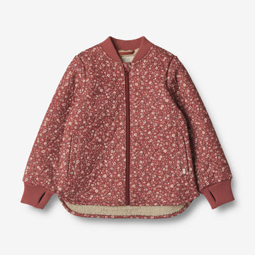 Wheat Outerwear Termo Jakke Benni Thermo 2077 red flowers