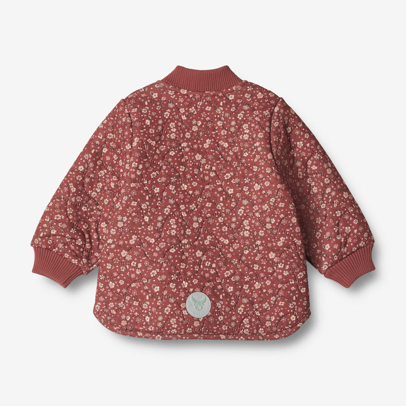 Wheat Outerwear Termo Jakke Benni | Baby Thermo 2077 red flowers