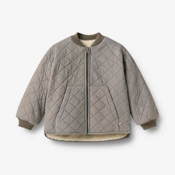 Wheat Outerwear Termo Jakke Lake Jacket 9622 brown stripe