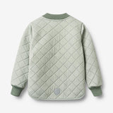 Wheat SMU Termo Jakke Loui Jacket 4142 green stripe