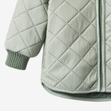 Wheat SMU Termo Jakke Loui Jacket 4142 green stripe