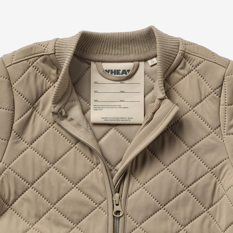 Wheat Outerwear Termo Jakke Loui Thermo 3239 beige stone