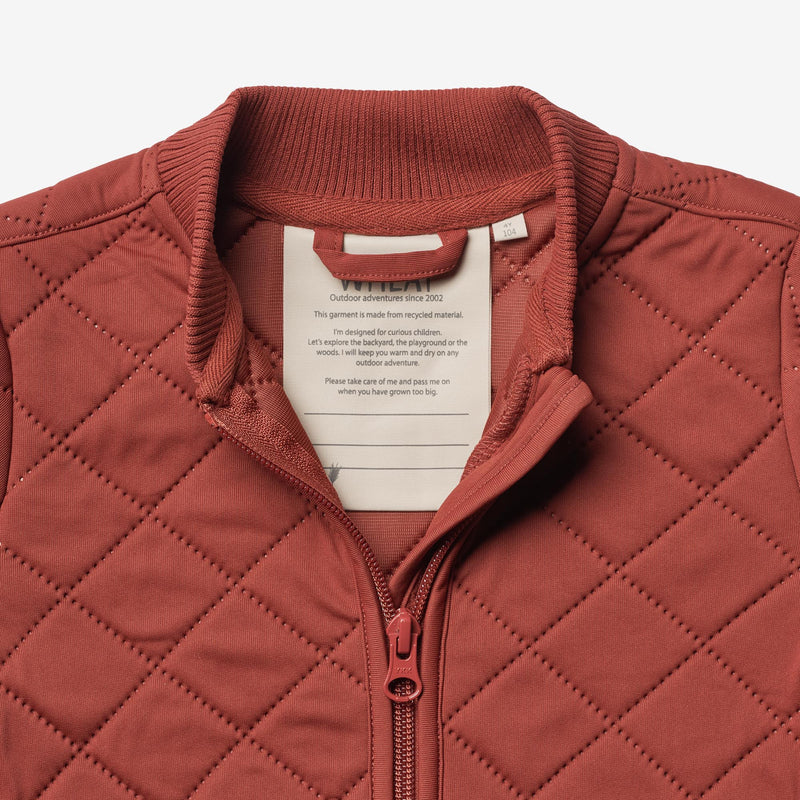 Wheat Outerwear Termo Jakke Loui Thermo 2072 red