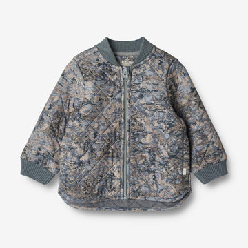 Wheat Outerwear Termo Jakke Loui | Baby Thermo 1112 rainy blue clouds