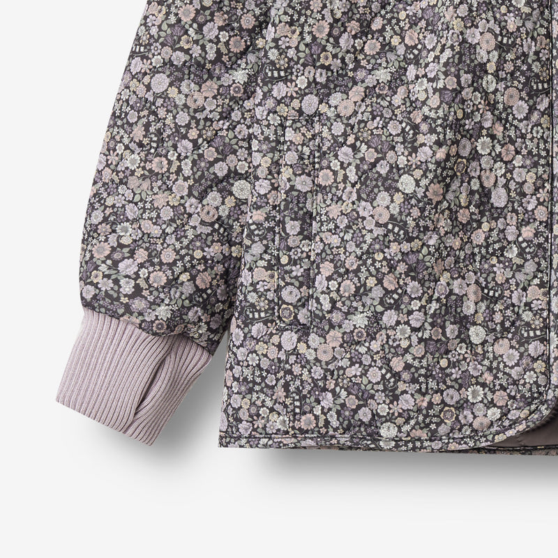Wheat Outerwear Termo Jakke Thilde Jacket 9527 black sea flowers