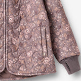 Wheat Outerwear Termo Jakke Thilde Jacket 9565 purple stone flowers
