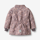 Wheat Outerwear Termo Jakke Thilde Jacket 9565 purple stone flowers