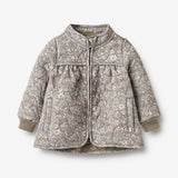 Wheat Outerwear Termo Jakke Thilde Jacket 9673 grey stone flowers