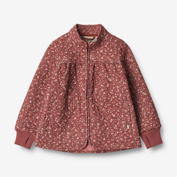 Wheat Outerwear Termo Jakke Thilde Thermo 2077 red flowers
