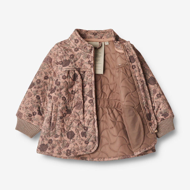 Wheat Outerwear Termo Jakke Thilde | Baby Thermo 2474 rose dawn flowers