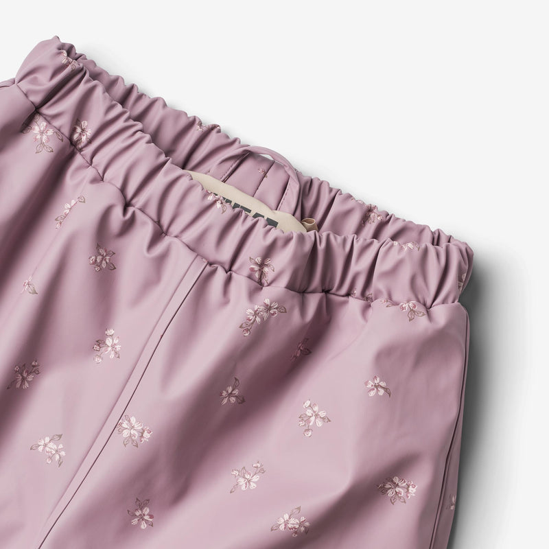 Wheat Outerwear Termo Regnbukser Um Rainwear 1353 soft lilac flowers