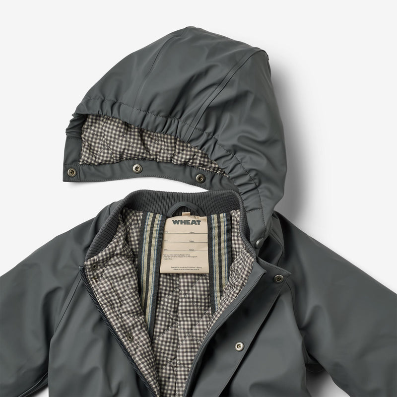 Wheat Outerwear Termo Regndress Aiko Outdoor Suit 1292 greyblue