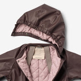 Wheat Outerwear Termo Regndress Aiko Outdoor Suit 9620 chocolate plum