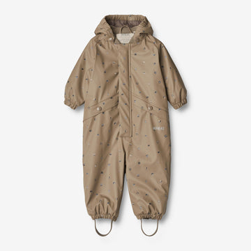 Wheat Outerwear Termo Regndress Aiko | Baby Rainwear 0227 dry grey houses