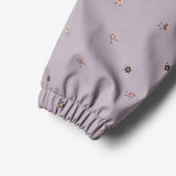 Wheat Outerwear Termo Regndress Aiko | Baby Rainwear 1347 lavender flowers