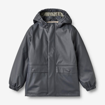 Wheat Outerwear Termo Regnjakke Aju Jacket 1292 greyblue