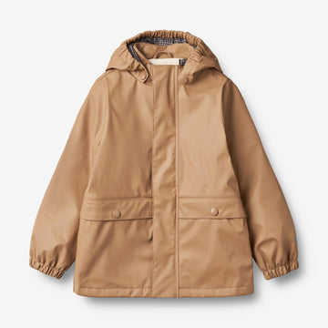 Wheat Outerwear Termo Regnjakke Aju Rainwear 3305 cappuccino