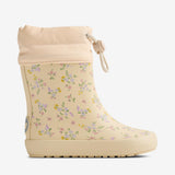 Wheat Footwear Termo gummi barbeint Zerro Rubber Boot 9632 barely apricot flowers