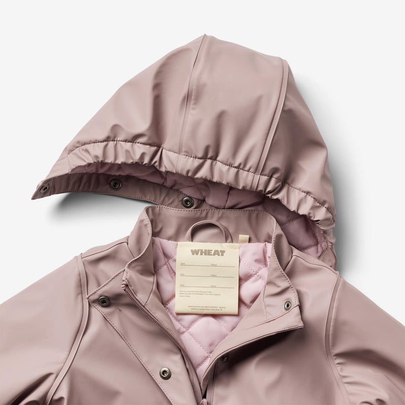 Wheat Outerwear Termo regnjakke Rika Rainwear 1149 dusty lavender