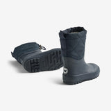 Wheat Footwear Termo snøstøvel Drizzle Rubber Boot 1432 navy
