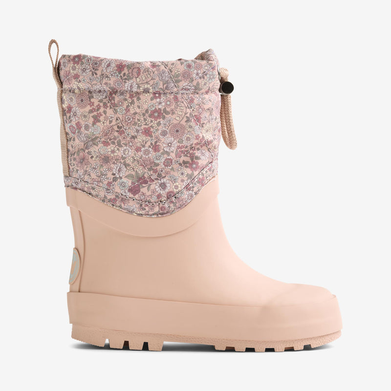 Wheat Footwear Termo snøstøvel Drizzle Rubber Boot 2036 rose dust flowers