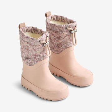 Wheat Footwear Termo snøstøvel Drizzle Rubber Boot 2036 rose dust flowers