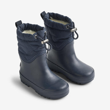 Wheat Footwear Termo snøstøvel Drizzle Winter Footwear 1432 navy