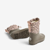 Wheat Footwear Termo snøstøvel Drizzle Winter Footwear 9676 dry wood snow flowers