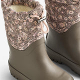 Wheat Footwear Termo snøstøvel Drizzle Winter Footwear 9676 dry wood snow flowers