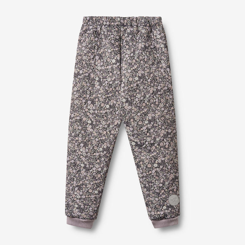 Wheat Outerwear Termobukser Alex Trousers 9527 black sea flowers