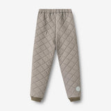 Wheat Outerwear Termobukser Alex Trousers 9622 brown stripe