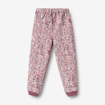 Wheat SMU Termobukser Alex Trousers 9672 dry rose paisley