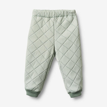 Wheat SMU Termobukser Alex Trousers 4142 green stripe