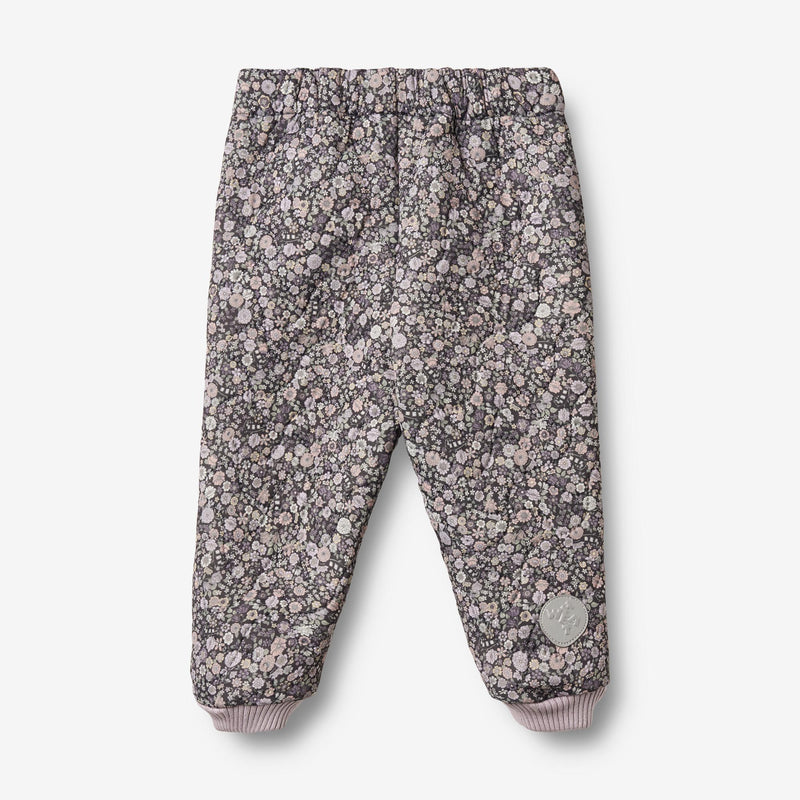 Wheat Outerwear Termobukser Alex Trousers 9527 black sea flowers