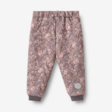 Wheat SMU Termobukser Alex Trousers 9565 purple stone flowers