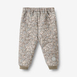 Wheat SMU Termobukser Alex Trousers 9673 grey stone flowers