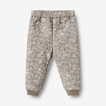 Wheat Outerwear Termobukser Alex Trousers 9673 grey stone flowers