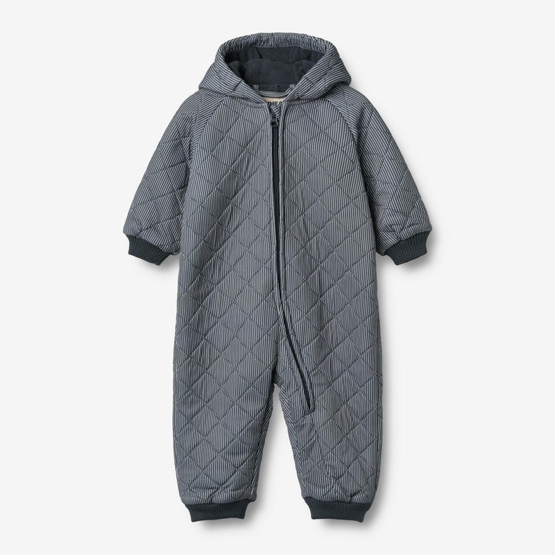 Wheat Outerwear Termodress Cuddle Outdoor Suit 1073 ink stripe