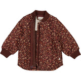 Wheat Outerwear Termojakke Loui Thermo 2751 maroon birds