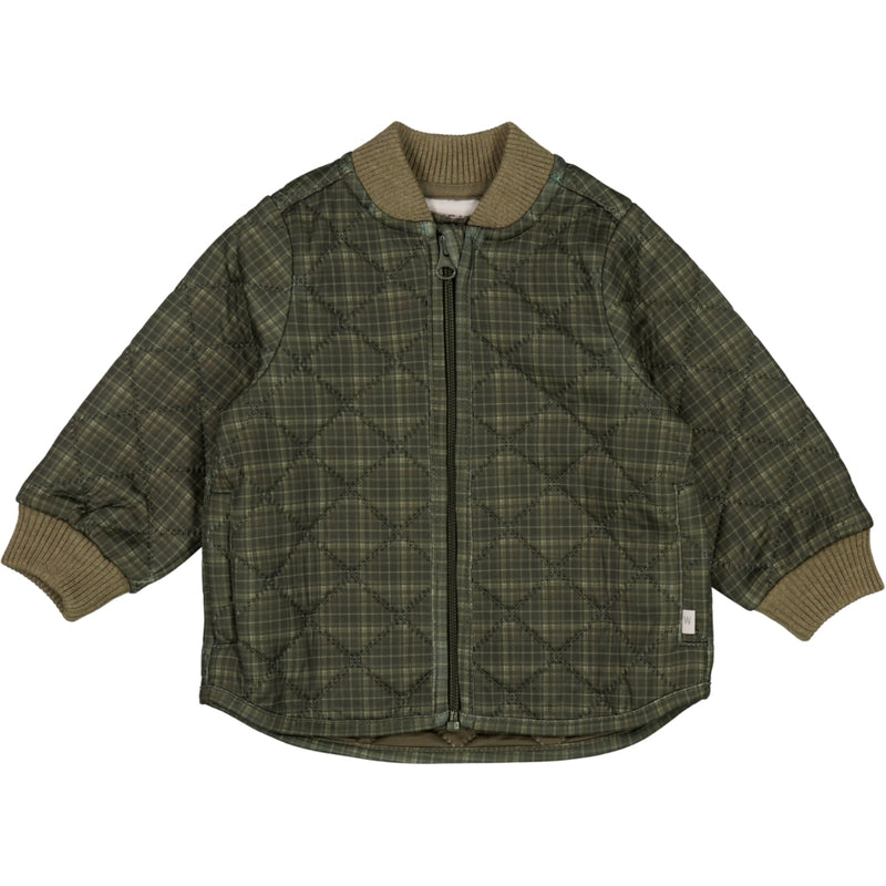 Wheat Outerwear Termojakke Loui Thermo 4215 olive check