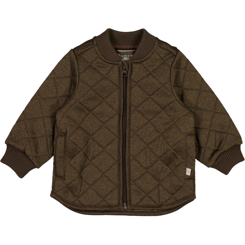 Wheat Outerwear Termojakke Loui Thermo 3015 brown melange