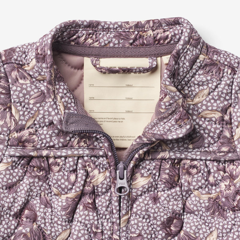 Wheat Outerwear Termojakke Thilde | Baby Thermo 1156 lilac tulips