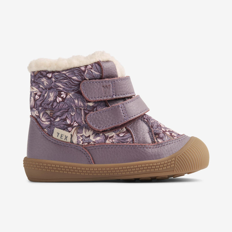 Wheat Footwear Tex Prewalker Støvel Daxi Prewalkers 1177 purple tulips