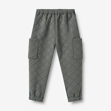 Wheat Outerwear Thermo Cargo Bukser Nane Trousers 0419 dark shadow