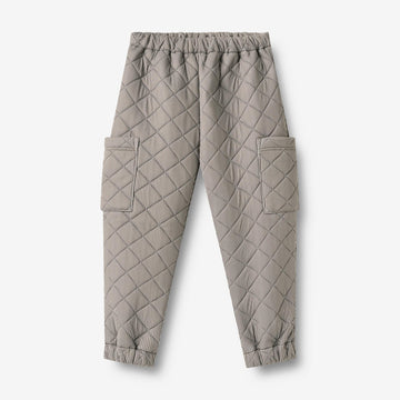 Wheat Outerwear Thermo Cargobukser Nane Trousers 9622 brown stripe