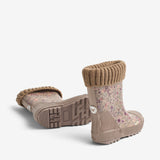 Wheat Footwear Thermo Gummistøvel Wader Rubber Boot 9674 portabella flowers