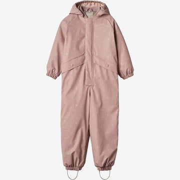 Wheat Outerwear  Thermo Regndress Aiko Rainwear 2401 powder rose flowers