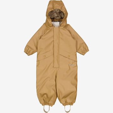 Wheat Outerwear Thermo Regndress Aiko | Baby Rainwear 3305 cappuccino